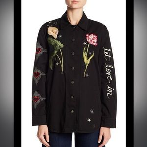 Cinq A Sept Embroidered Botanical Canyon Jacket